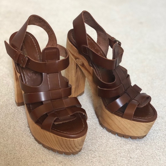 Zara collection Leather Sandals size 39 (7.5 US) - Picture 2 of 8